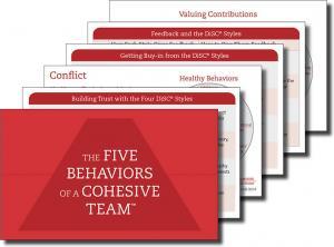 The Five Behaviors of a Cohesive Team – Cards
